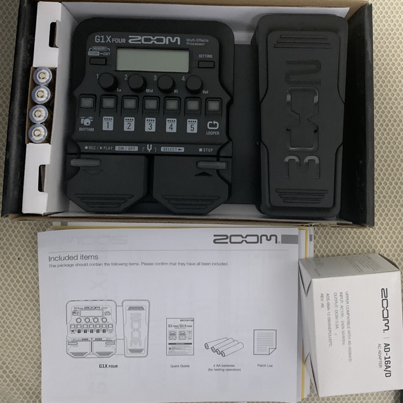 ZOOM G1X FOURの画像